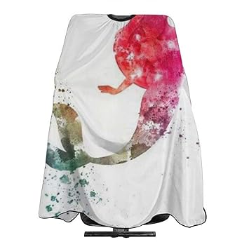 Wallpaper Tumblr Mermaid Salon Hair Cutting Cape Cloth Barber