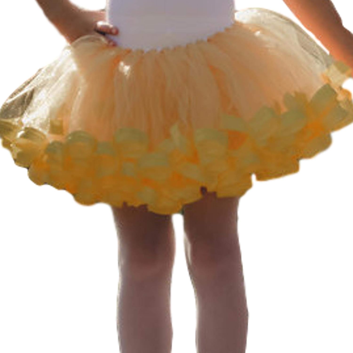 Tutu Yellow Girls, Pastel Tutu, Newborn Size 12 Handmade