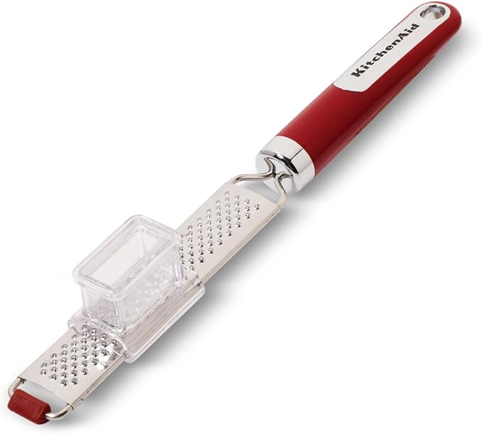 KitchenAid Fine Stainless Steel Zester/Grater, Red Amazon.co.uk
