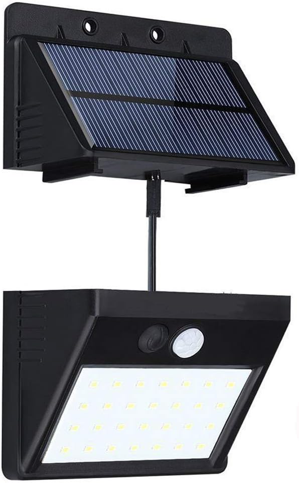 luce esterna pannello solare