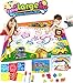 Water Drawing Mat Aqua Magic Doodle Mat Kids Toys Mess Free Coloring Writing Mat Gift for Toddlers Boys Girls Kids Doodle Learning Toy Educational Toy for 2, 3, 4, 5, 6, 7, 8 Years Old Kids Toddler