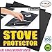 MARS COOK 8 Piece Gas Stove Burner Covers Gas Range Protectors, Stovetop Protector Liner Cover, Gas Stove Burner Covers, Reusable, Heat Safe