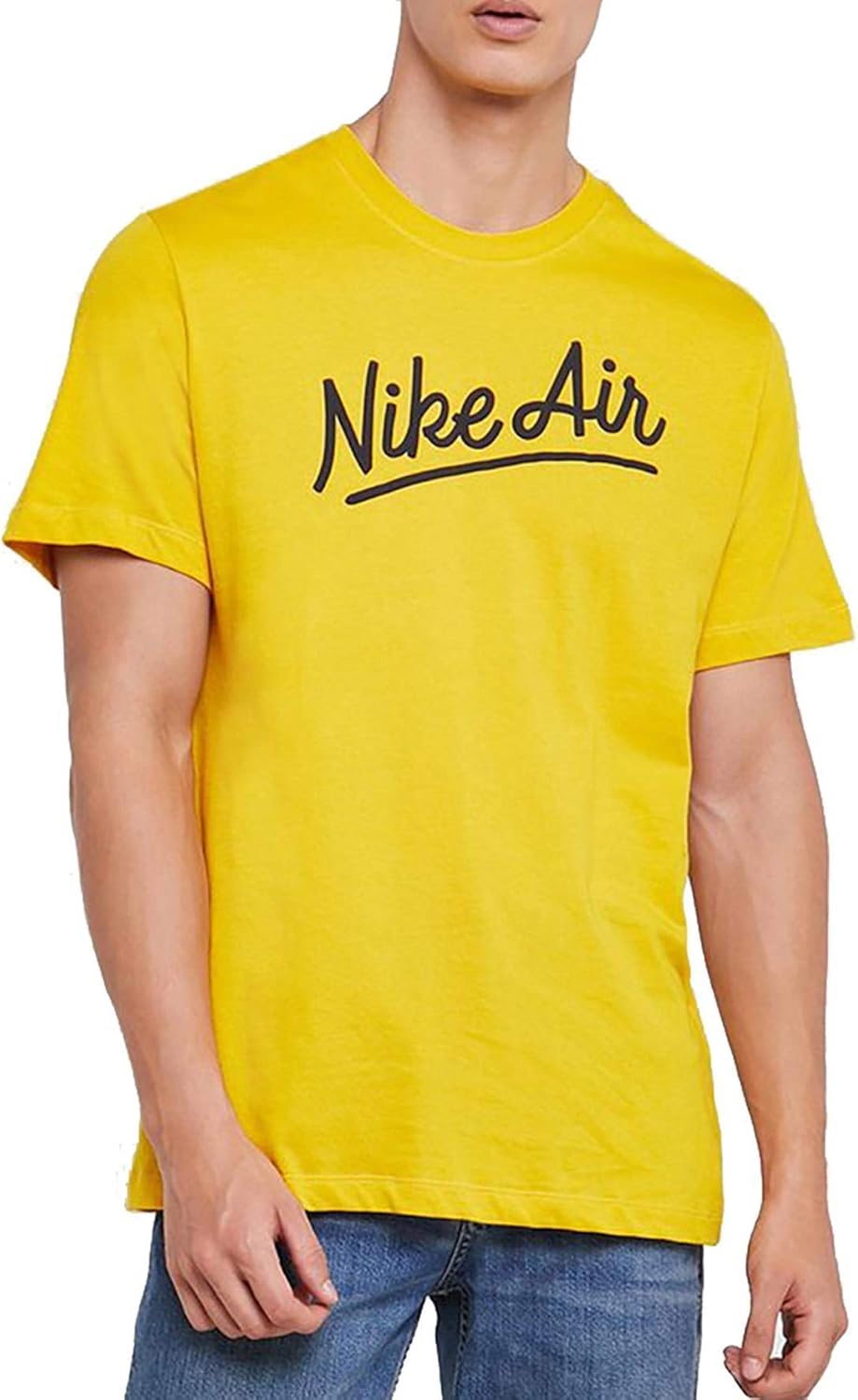 yellow nike air shirt