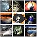 BONASHI 15W Portable LED Work Light Aluminum Body, Cordless Rechargeable Floodlight, 1500Lumens 6000K, Emergency Security Lights with USB Port, Indoor &Outdoor Use for Garage, Camping, Fishing