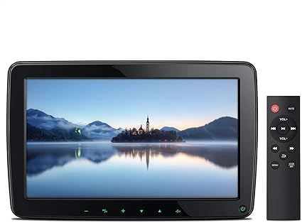 Amazon ヘッドレストモニター Xtrons 11 6インチ リアモニター Ips大画面 後席 モニター フルhd 広視野角 1366 768高画質 Hdmi機能付き 1080pビデオ再生 Usb Sd エンジン連動１個セット ヘッドレストモニター 車 バイク