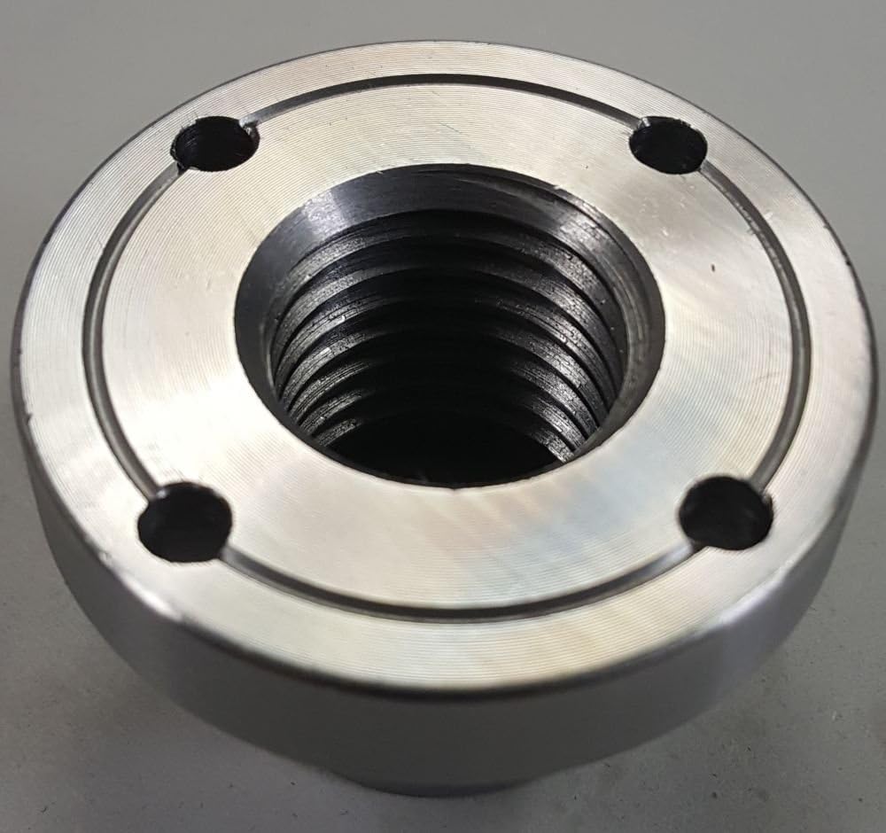 2" HD Steel Wood Lathe Face Plate, 1" x 8tpi Threaded Amazon.ca Tools