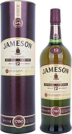 Jameson 1780 12 Years Old Irish Whiskey 1 L With Gift Bag Amazon Co Uk Beer Wine Spirits