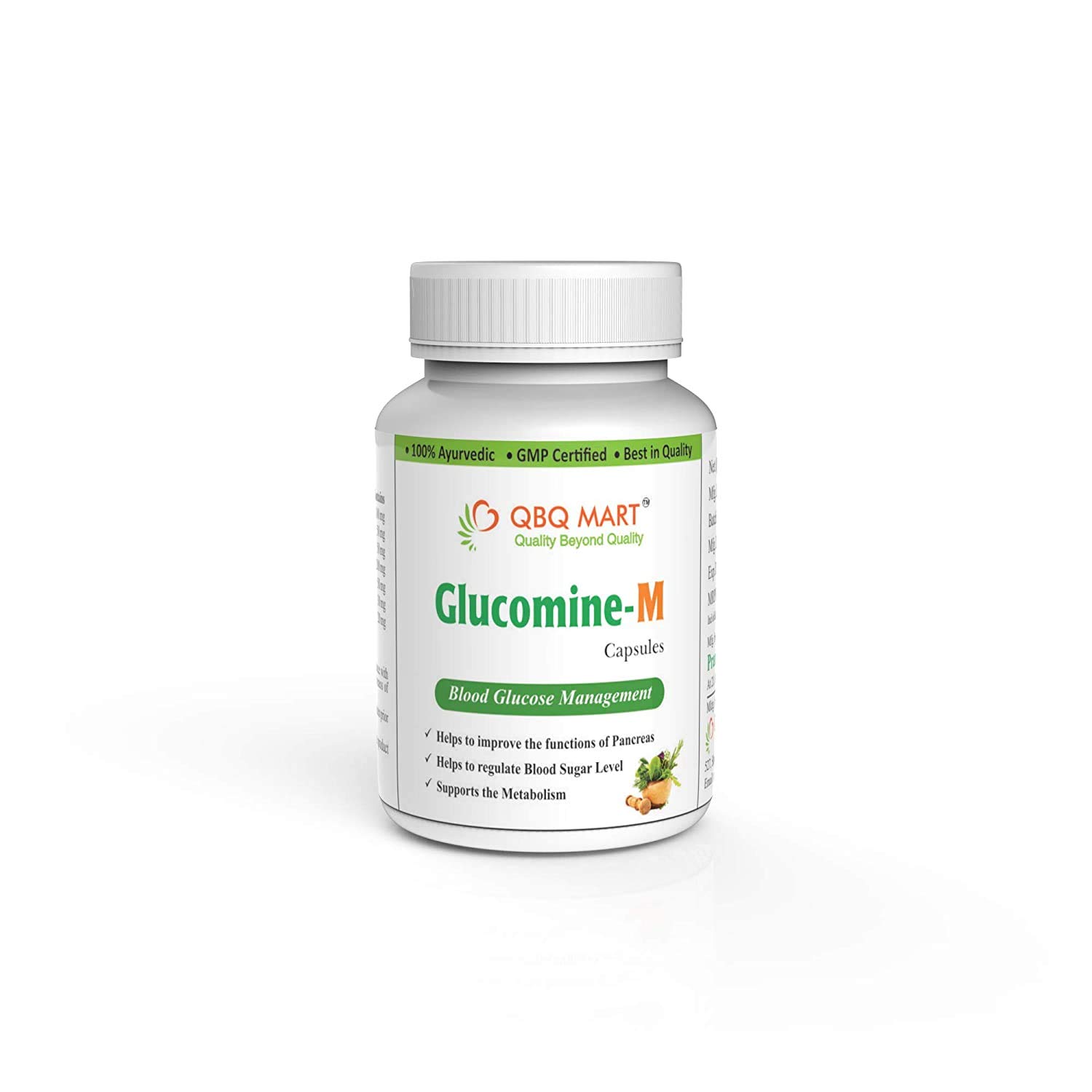 Dharma Glucomine-M Capsules for Diabetes Care