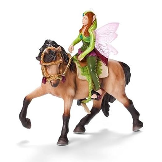 Schleich 42109 - Elfenreitset Waldelfe, Minifigur (OHNE Pferd)