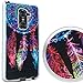 ZTE ZMAX Pro Case, ZTE Carry Z981 Case, TJS® Dual Layer Hybrid Shockproof Impact Resist Rugged Case Cover Metallic Brush Finish Back with Hard TPU Inner Layer For ZTE ZMAX Pro/Carry Z981 (Catcher)