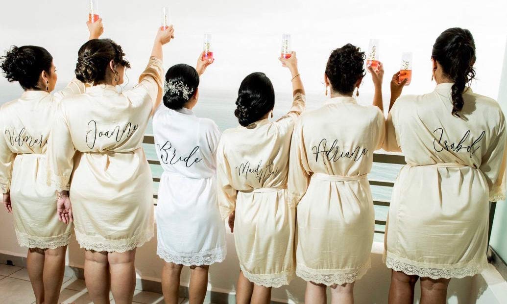 bride squad robes