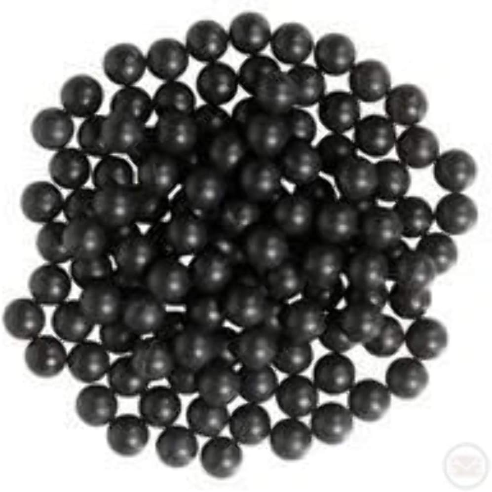 43 Caliber Black Rubberballs 500 count : Airsoft Pellets : Sports & Outdoors