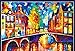 Buffalo Games Amsterdam from The Cities in Color Collection Jigsaw Puzzle (750 Piece)