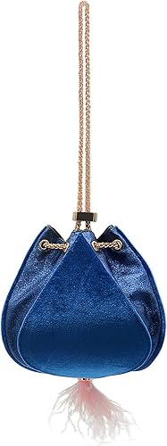 velvet bag with chain