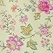 yazi Self Adhesive Shelf Liner Moisture Proof Drawer Paper Shelf Liner,17x78 Inches,Flowers