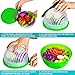 New 2017 Salad Cutter Bowl 60 Second & Green Plastic Portable Bowl. Original Magic Manual Salad Maker Strainer Chopper. Supper Fast Simple To Slice Fruit Vegetable. Best Healthy Fresh Salads Made Easy