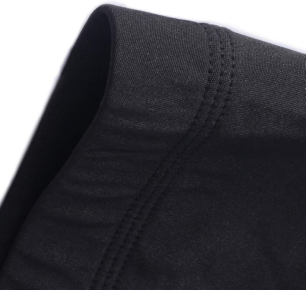 Thermal Underwear Men Ultra-Soft Long Johns Set with Fleece Lined Base Layer Winter Skiing Warm Top & Bottom Black at  Men’s Clothing store