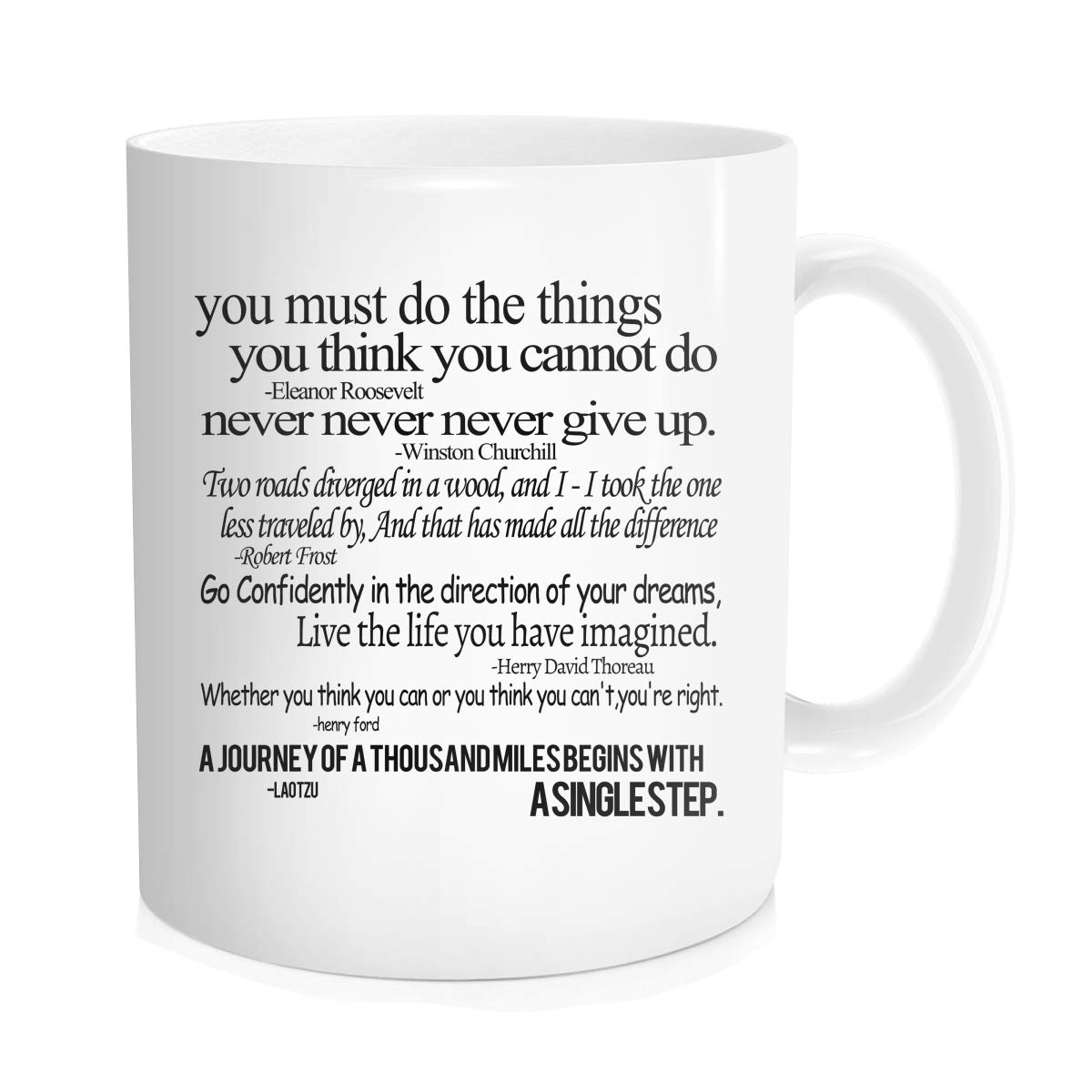 Hasdon Hill Funny Coffee Mug For Men Women With Inspirational Sayings Quotes Cute Inspirational Mugs Unique Gift For Dad Mom Friends Friendship Birthday Christmas 11 Oz Bone China White Buy Online In Aruba
