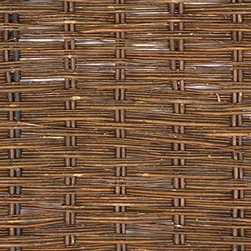 MGP Willow Woven Hurdle Panel 4'W x 6'H Set of 2 Pieces