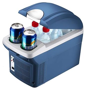 QINAIDI Refrigerador para automóvil de 8 litros con protección ...