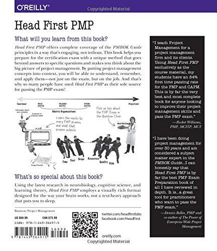 Head First Pmp A Learner S Companion To Passing The