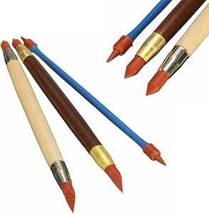 Saver 3pcs de doble goma escultura de arcilla de polÃ­mero de la pluma