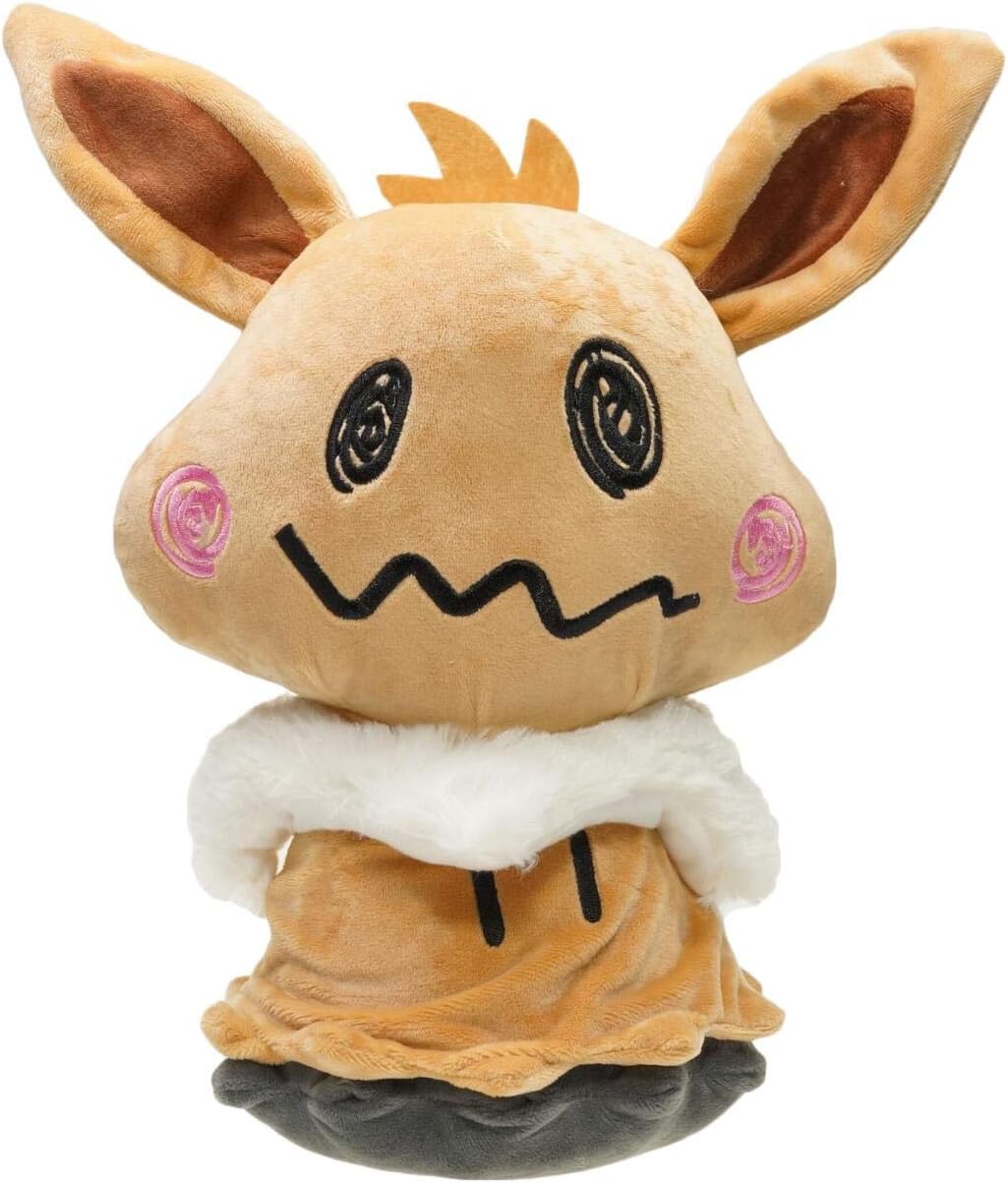 Mimikyu Eevee Plush Figure Toy 8" Game Collectible Stuffed plush