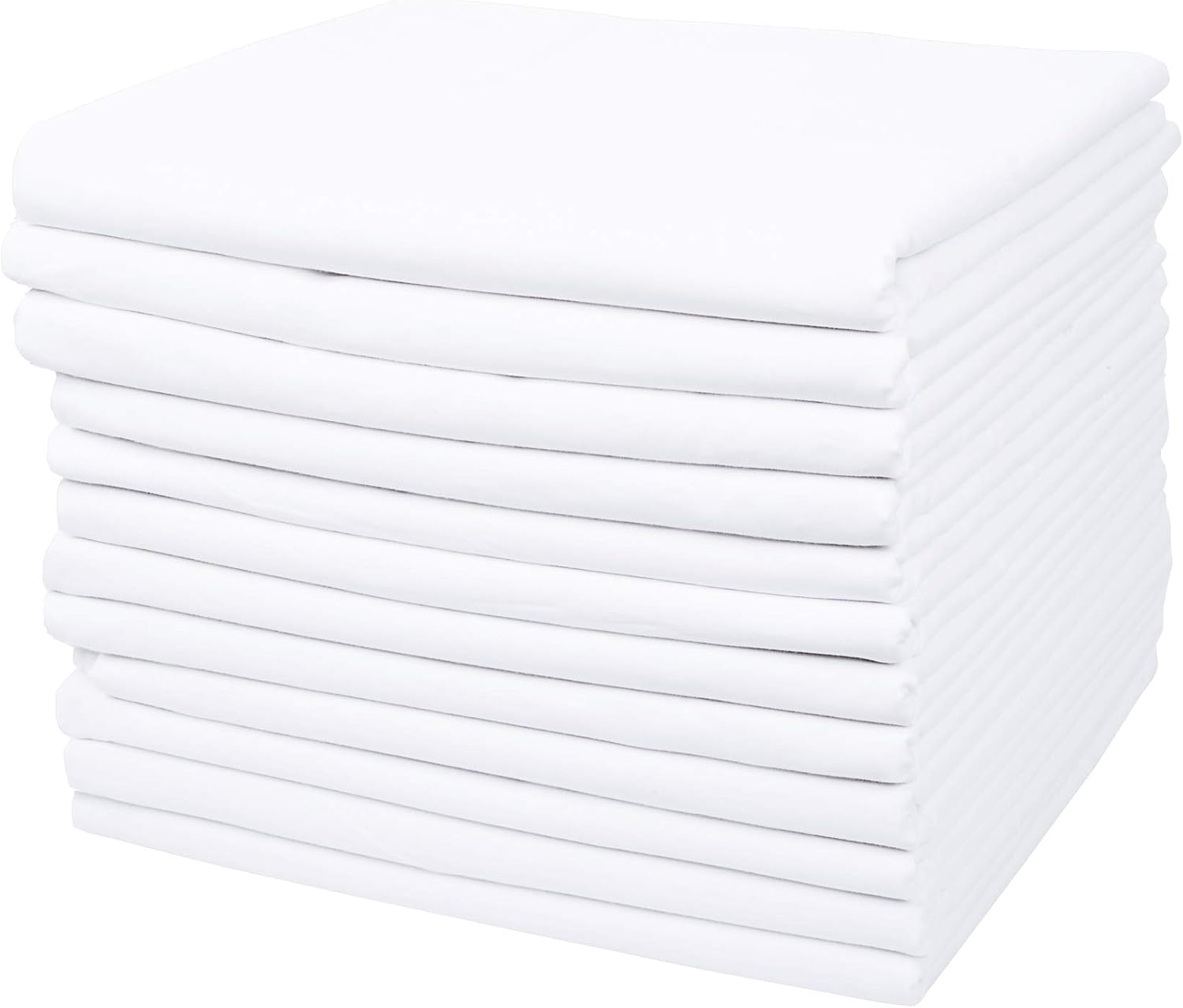 Linteum Textile (54x90 in, White) Twin Flat Draw Sheets 180