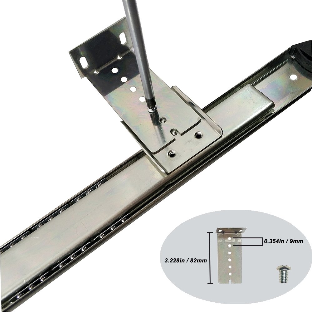 Frmsaet Heavy Duty Thickness Steel Construction Soft Drawer Slides