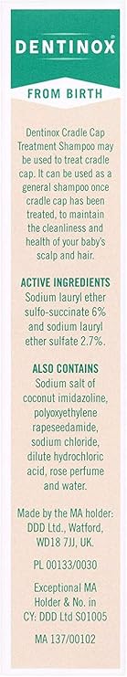 cradle cap shampoo uk