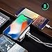 Portable Wireless Charger Wireless Power Bank 6700mAh External Battery Charging Pack Portable Charger Battery Pack Portable Charger for iPhone X,iPad,Samsung Galaxy S9/S8/S7 Note 8