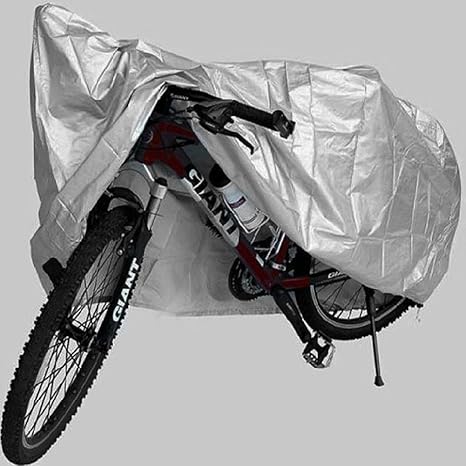 Schrodinger15 50007EE Bicycle Cycle Acrylic Double Stitching Rain Water Resistant Dust Proof Cover with Zip Pouch