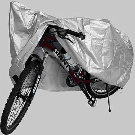 Schrodinger15 50007EE Bicycle Cycle Acrylic Double Stitching Rain Water Resistant Dust Proof Cover with Zip Pouch