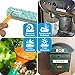 Anycolor Compatible Label Tape Replacement for TZe Tape 12mm 0.47 Laminated White TZe-231 (TZ-231) TZ Tape Work with Brother P-touch PT-D400 PT-D210 PT-D600 PT-1280 Label Maker, 26.2 Feet (8m), 2-Pack