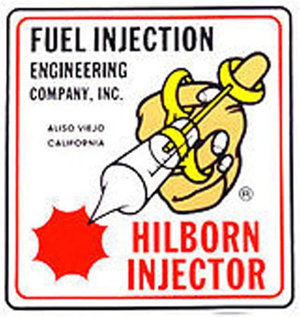 Trooperbay Hilborn Injector Engineering Company, Inc Drag Race Hot Rod Decal Bumper Sticker