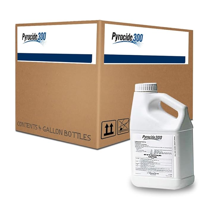 Buy Pyrocide 300 Pyrethrin Fogging Solution 1 Case (4 Gallons ...