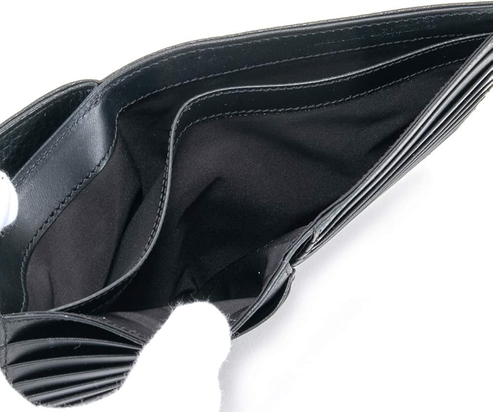 Amazon メゾンマルジェラ 財布 二つ折り財布 メンズ レディース メゾン マルジェラ Maison Margiela Mm6 エムエム6 レザー ブラック 黒 Black S35ui0437 P2686 H1669 Maison Margiela メゾン マルジェラ 財布