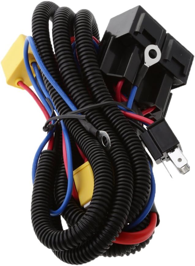 Shiwaki H4 Headlight Relay Wiring Harness Socket Error Free Plug Malfunctioning Fix