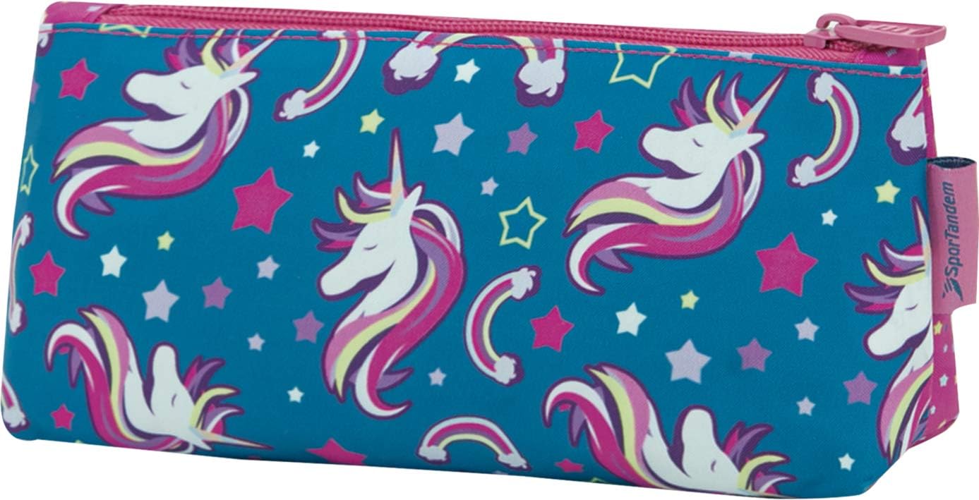 Unicorn Tandem School Organizer Case, Pink - Image 3