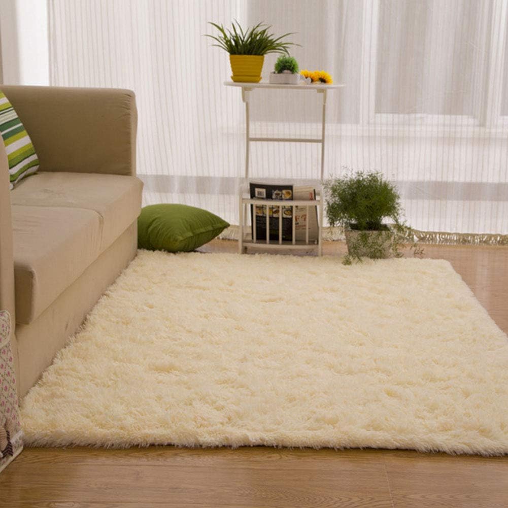 Ouyawei 50x80cm Bathroom Mat Non Slip Water Absorbent Super Plush Washable Bathroom Rug Sky Blue Bath Rugs