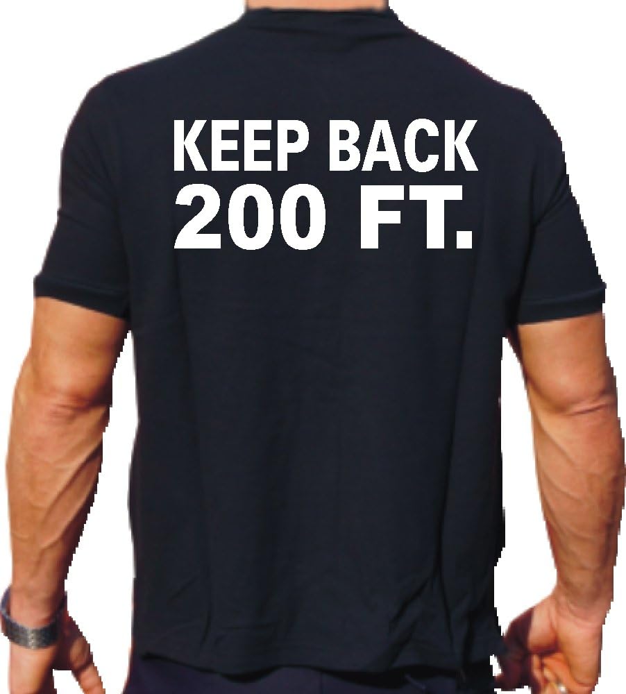 Keep Back T-Shirt - 200m with Emblem on Chest - New York