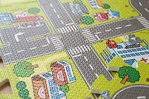 image for feet'sbook Eva Foam Traffic Gym Exercise Baby Kids Play Floor Mat,Inte