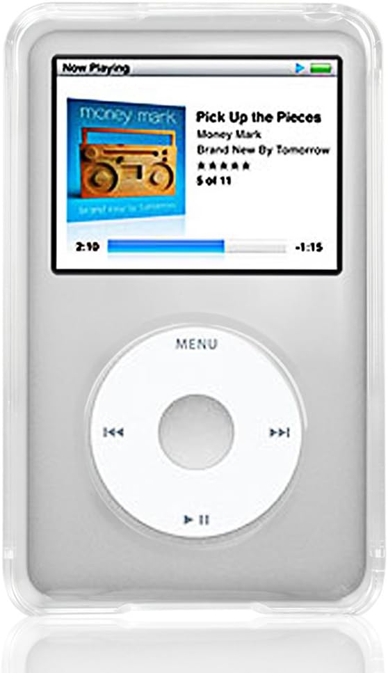 Crystal Protection Cover Case Bag Shell Apple iPod Classic 80/120 GB Scrimping Tran