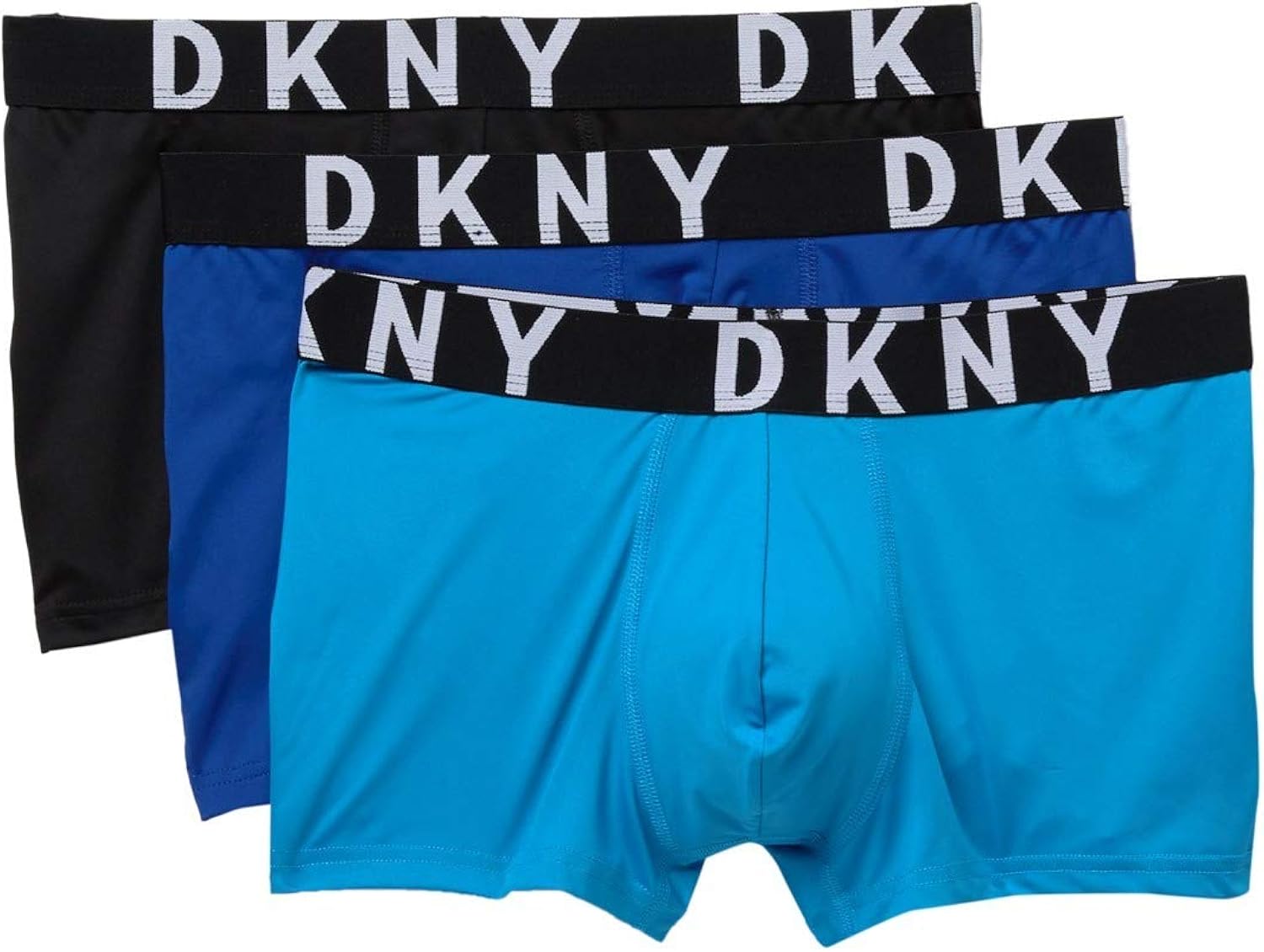 DKNY Men's Micro Stretch Trunk 3-Pack: Clothing