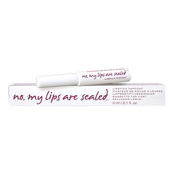 Amazon Com Know Cosmetics No My Lips Are Sealed White 0 10 Fluid Ounce Beauty