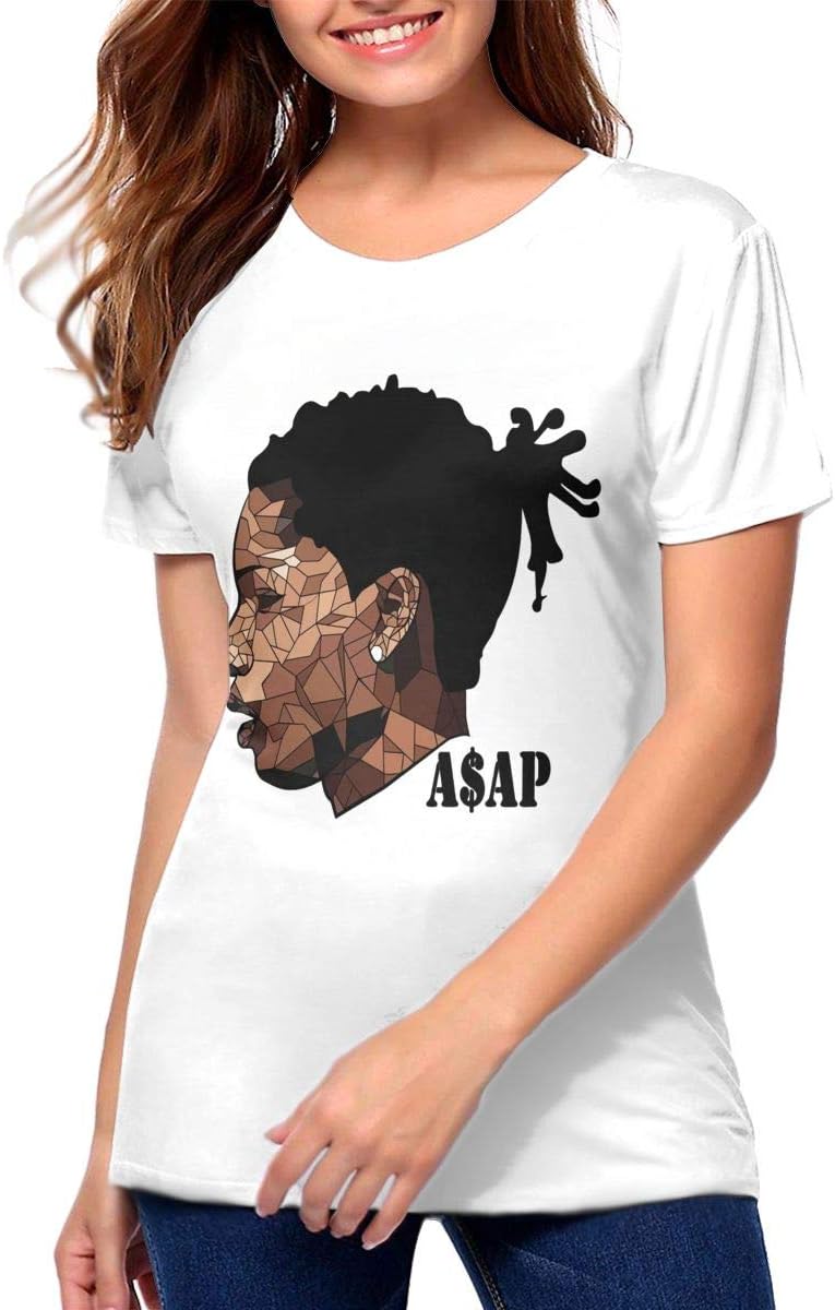 ASAP Mob Rocky Head Woman Pretty New Pattern T-Shirt