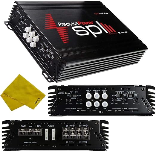 Precision Power SPL 4 Channel Car Amplifier Class A/B
