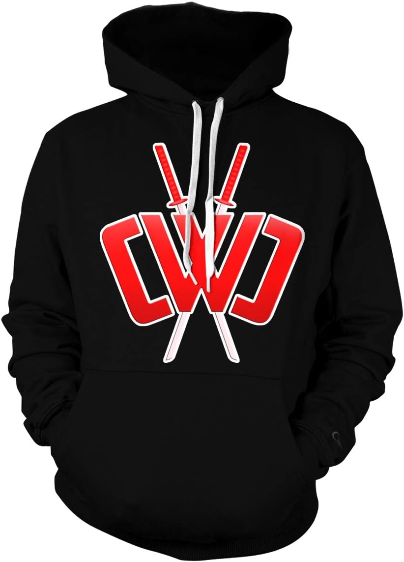 Kids Chad Wild Clay CMC Gamer Flame 3D Print Hoodie Sweatshirts Video Game