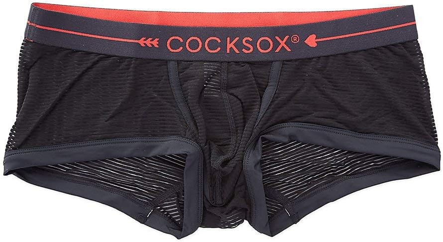 Sheer Trunk Underwear Cupid Red/Eros Black CX68SH