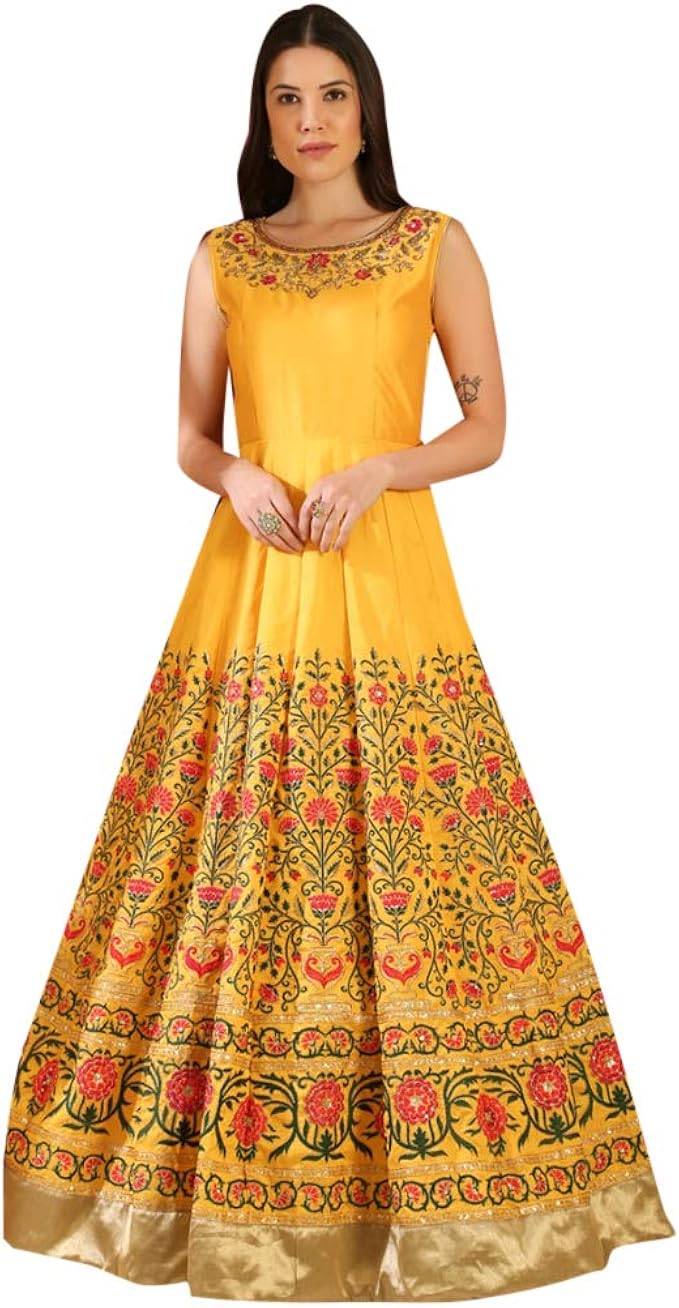 anarkali gown dress